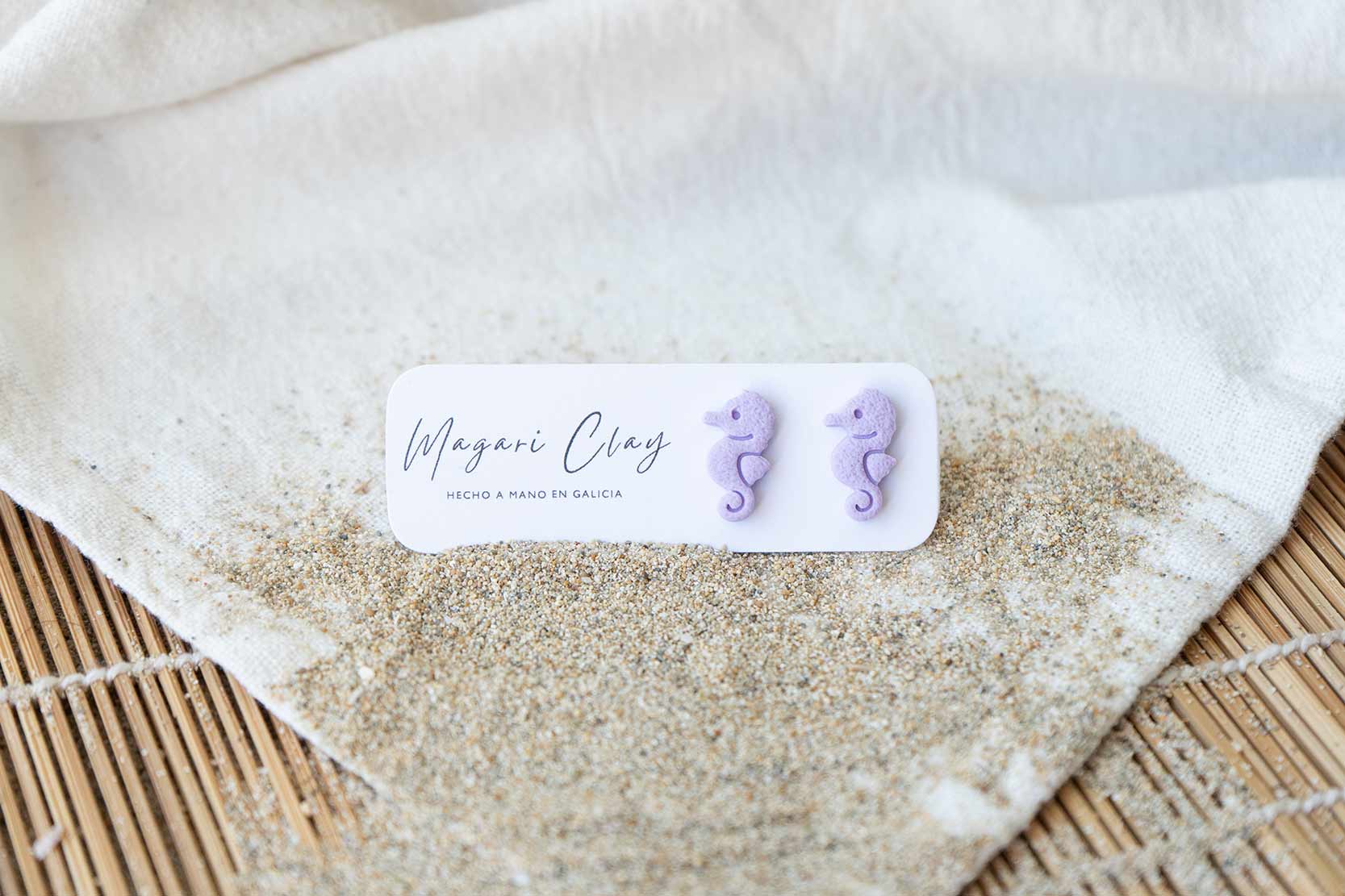 Pendientes MINI CABALLITO DE MAR | Colección TROPICAL 🌺