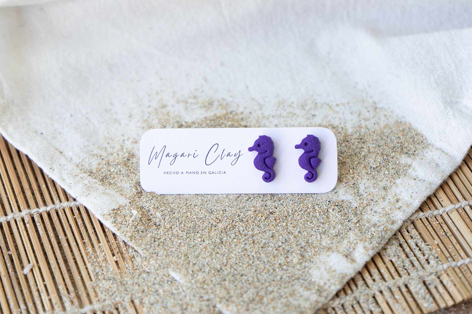 Pendientes MINI CABALLITO DE MAR | Colección TROPICAL 🌺