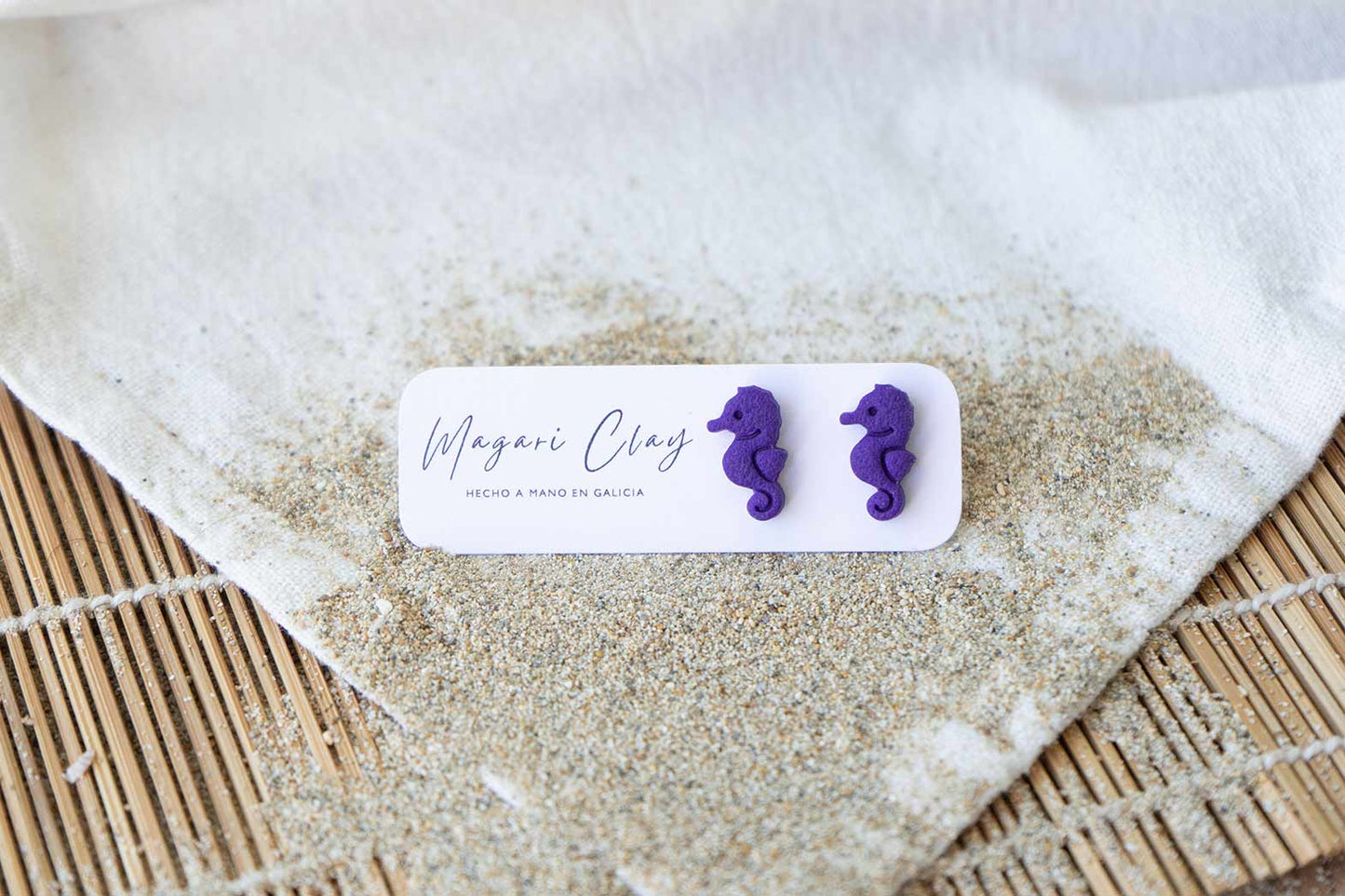 Pendientes MINI CABALLITO DE MAR | Colección TROPICAL 🌺