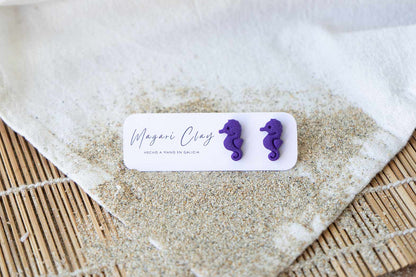 Pendientes MINI CABALLITO DE MAR | Colección TROPICAL 🌺