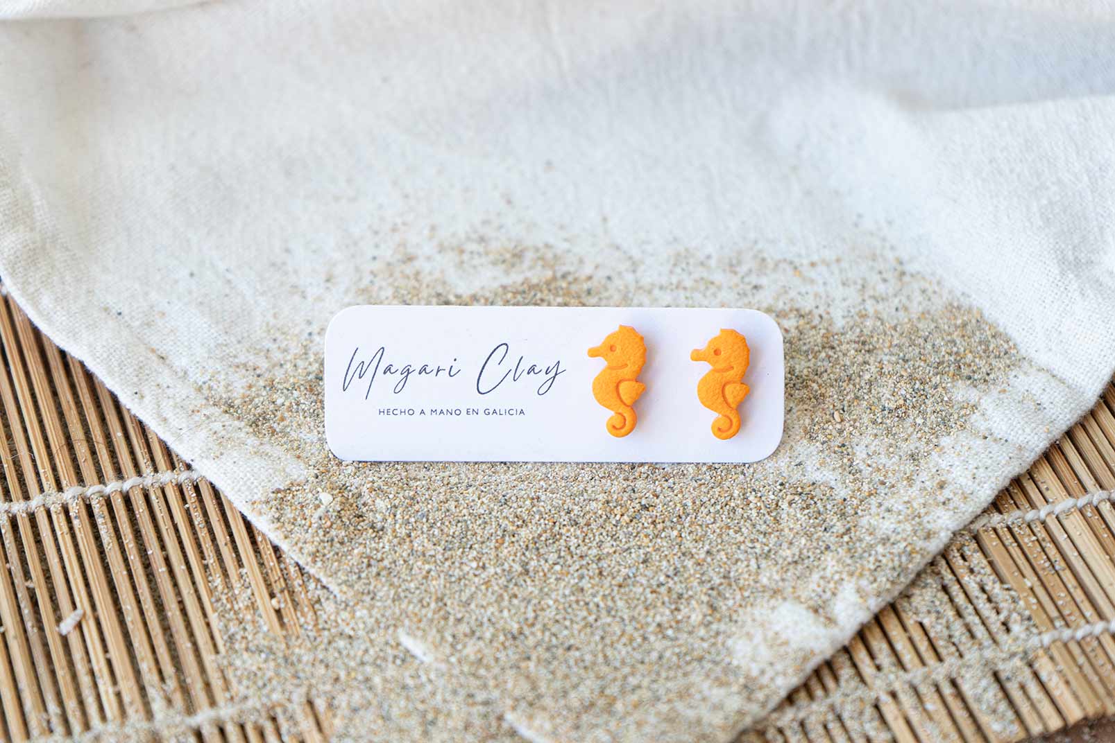 Pendientes MINI CABALLITO DE MAR | Colección TROPICAL 🌺