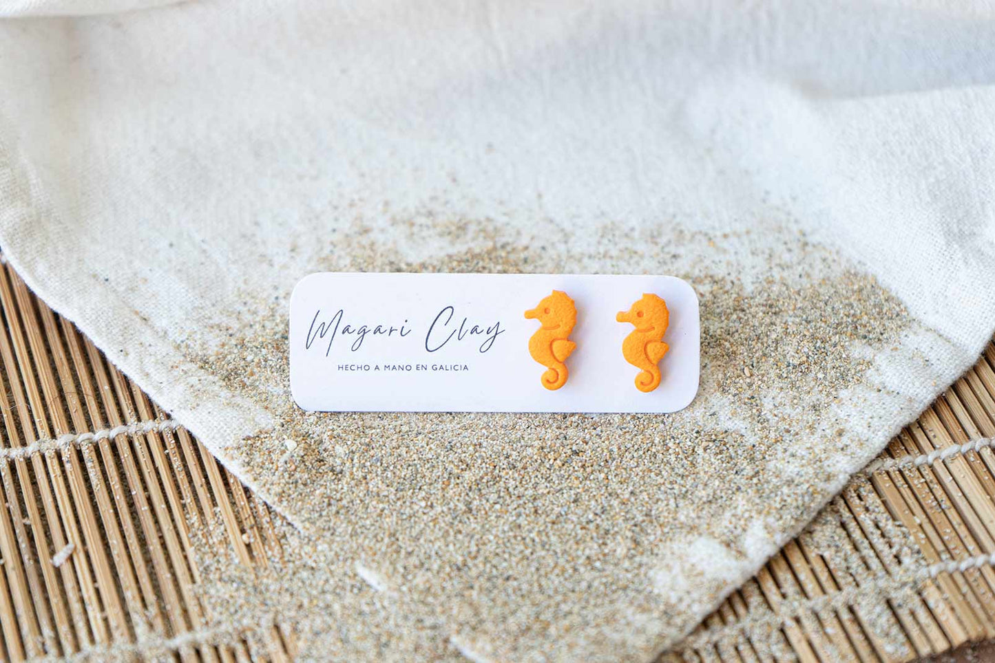 Pendientes MINI CABALLITO DE MAR | Colección TROPICAL 🌺