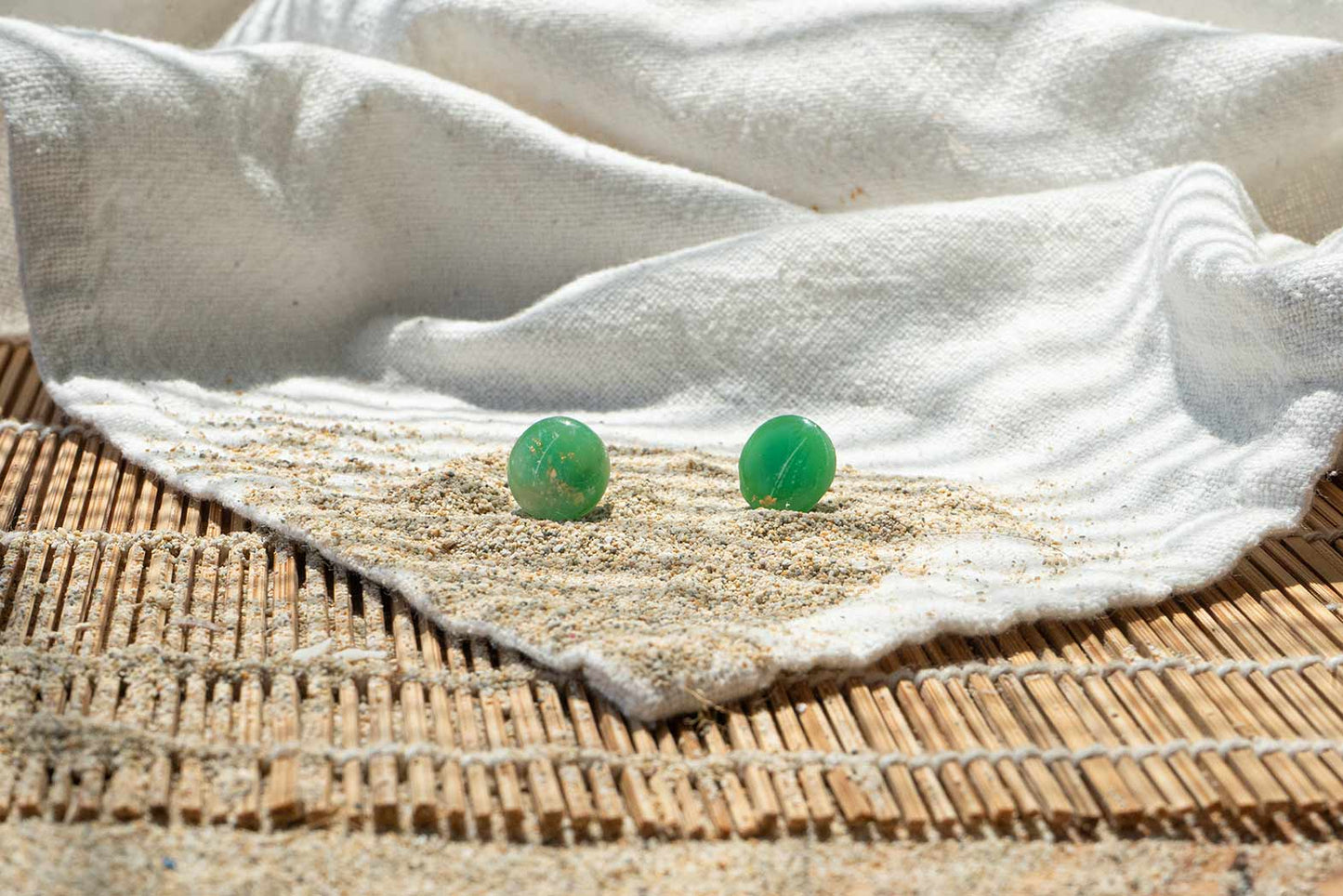 Pendientes JADE TROPICAL (efecto mineral) | Colección TROPICAL 🌺
