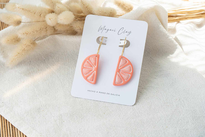 Pendientes POMELO | Colección TROPICAL 🌺