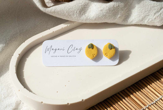 Pendientes mini limones