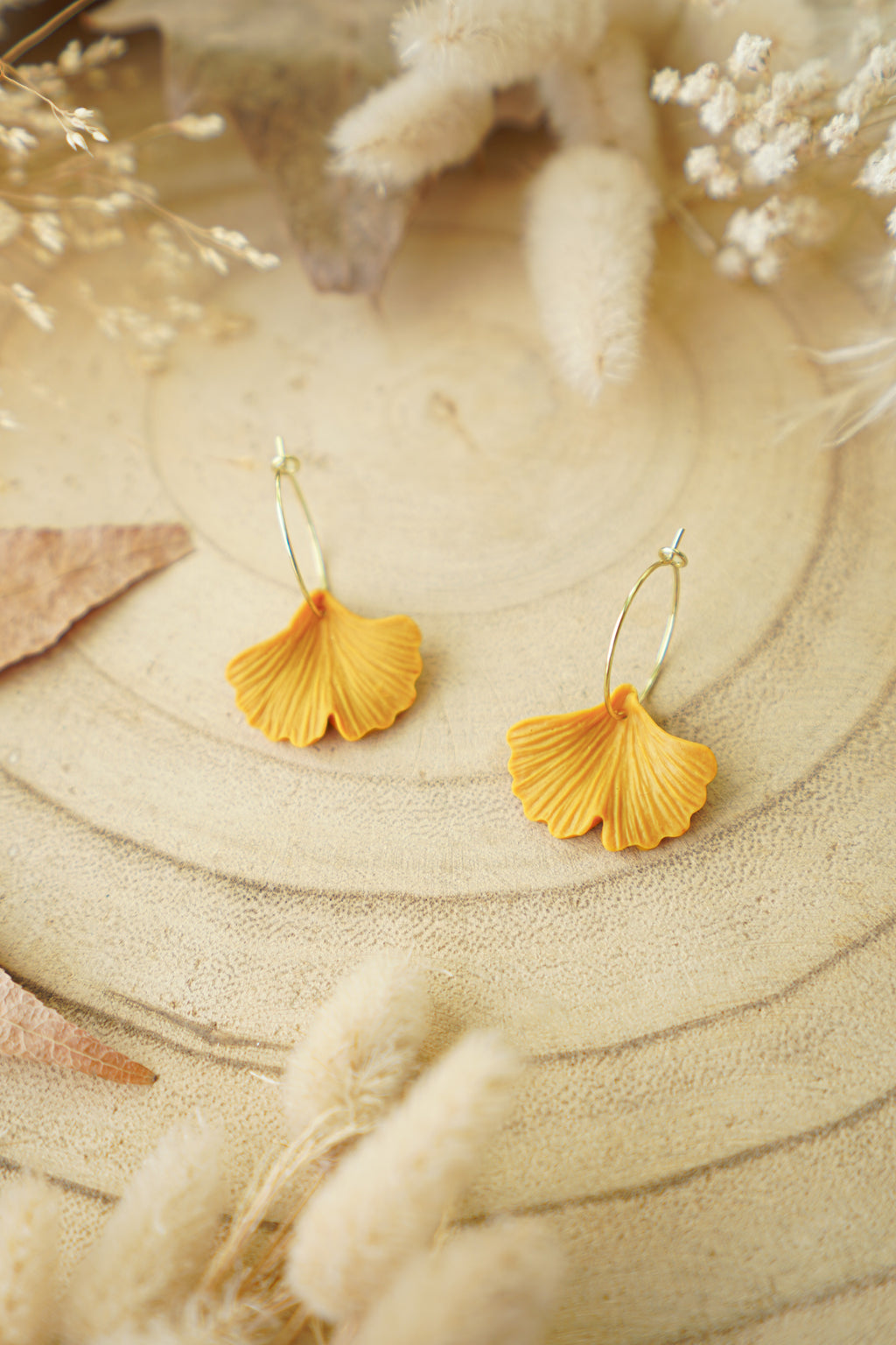 Pendientes GINGKO BILOBA | Colección Bosque Encantado