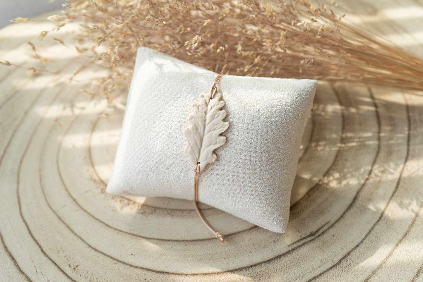 Pulseras FOLLAS DE CARBALLO (HOJAS DE ROBLE) | Colección BOSQUE ENCANTADO 🍂✨