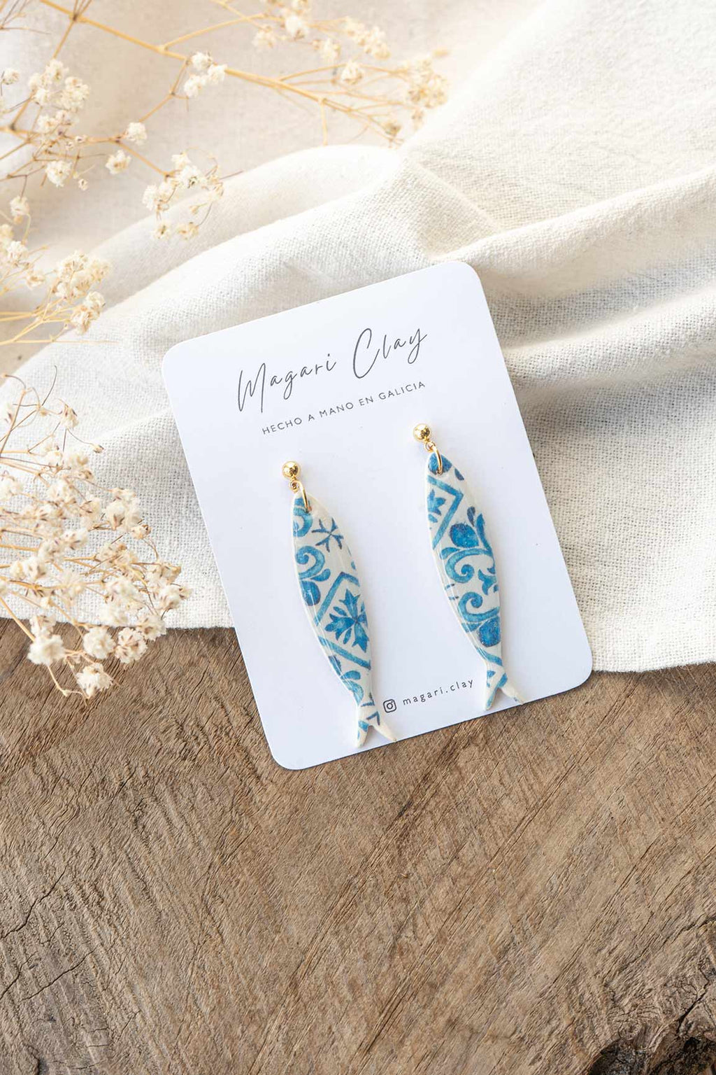 Pendientes "Ericeira" (Sardinhas de Portugal) | Colección PORTUGAL