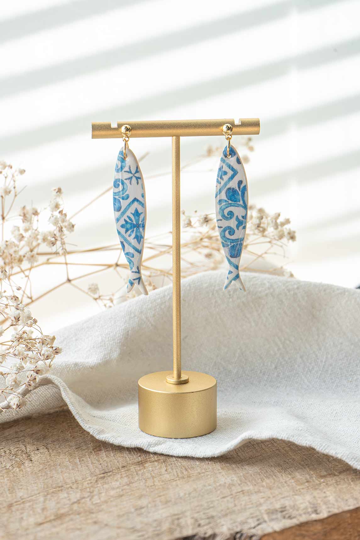 Pendientes "Ericeira" (Sardinhas de Portugal) | Colección PORTUGAL