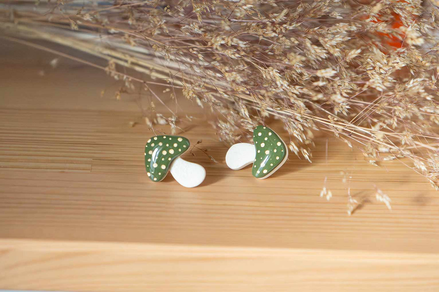 Pendientes SETA MÁGICA | Colección BOSQUE ENCANTADO 🍄✨