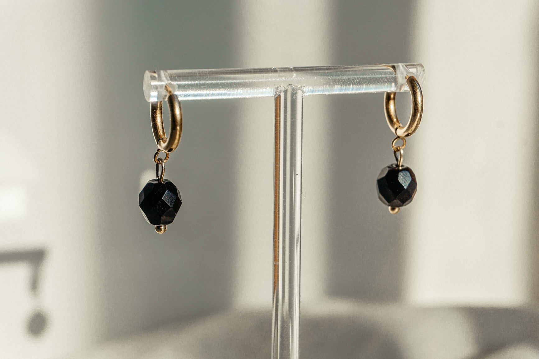 Aros de acero (negro) | Colección COCO CHANEL